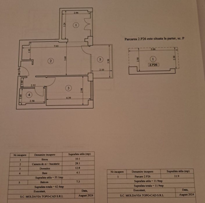 3 camere Silk District 