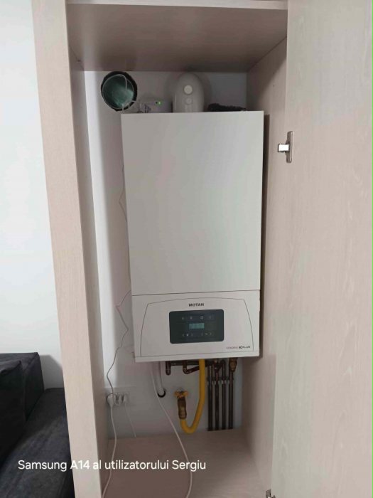 Tudor Vladimirescu apartamebnt 2 camere 45 mp cu CT