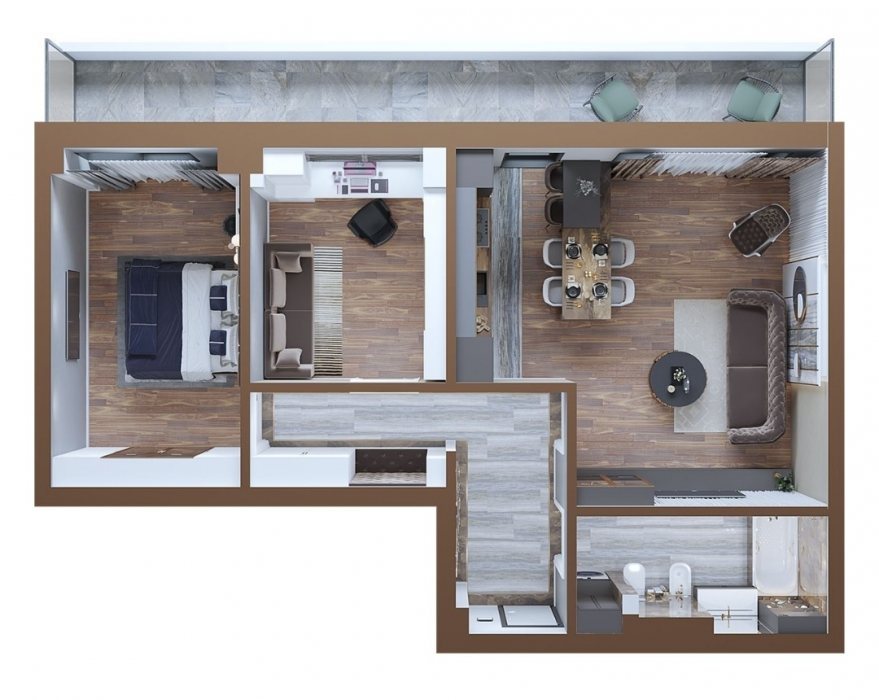 3 camere Copou Garden 