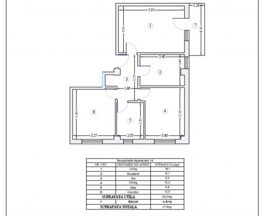 3 camere decomandat,. intabulat, Galata 