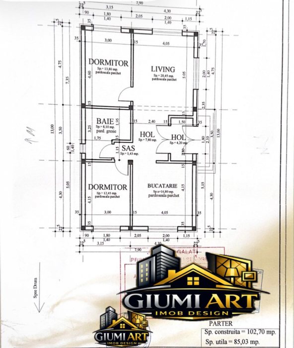 Casă în Șendreni de VÂNZARE 