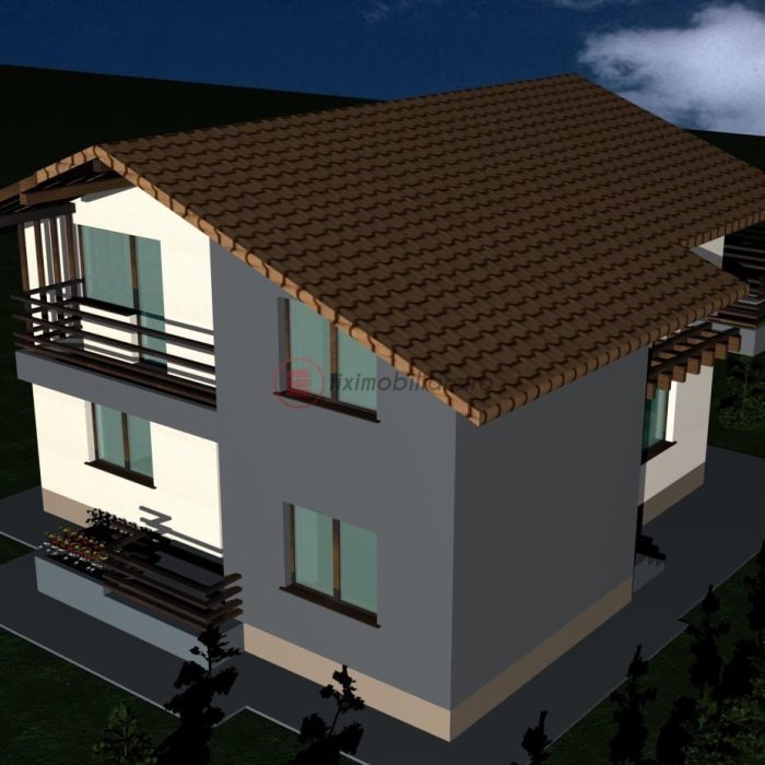 Casă individuală parter și etaj, 5 camere, 140mp, Păun