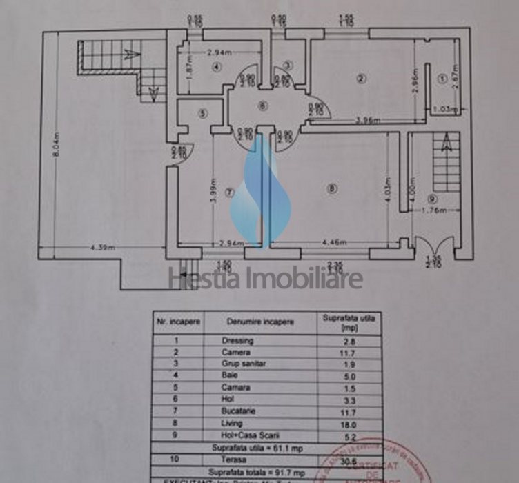 Vila individuala,S+P+M, Miroslava -Iasi.