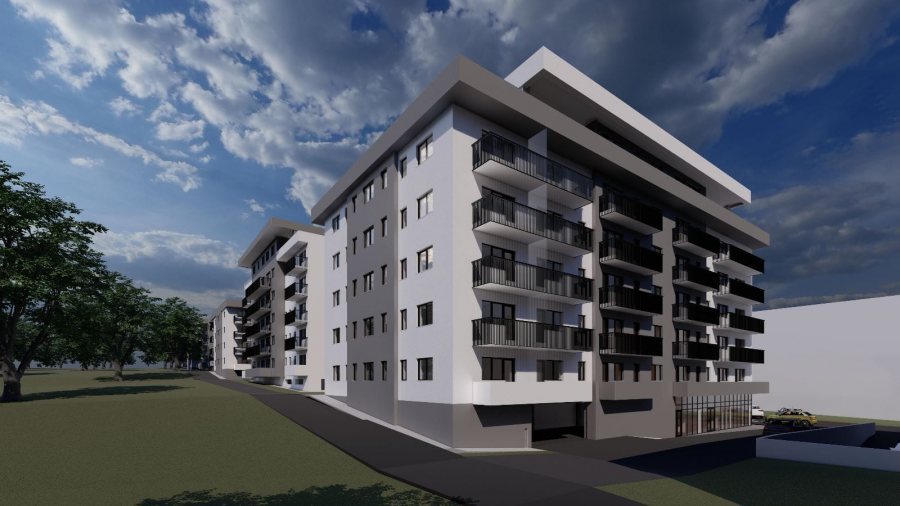 Proiect nou, apartamente 2 camere decomandate, compartimentari clasice