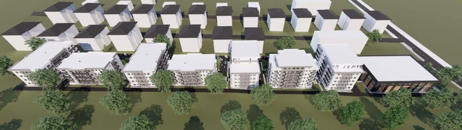 Proiect nou, apartamente 2 camere decomandate, compartimentari clasice