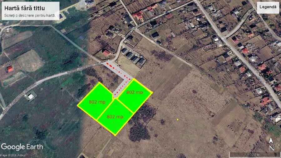 Parcele teren intravilan Birnova Iasi