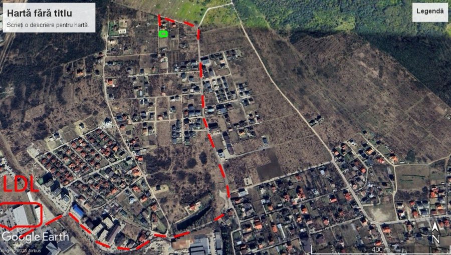 Teren 1000 MP INTRAVILAN ZONA BUCIUM IASI