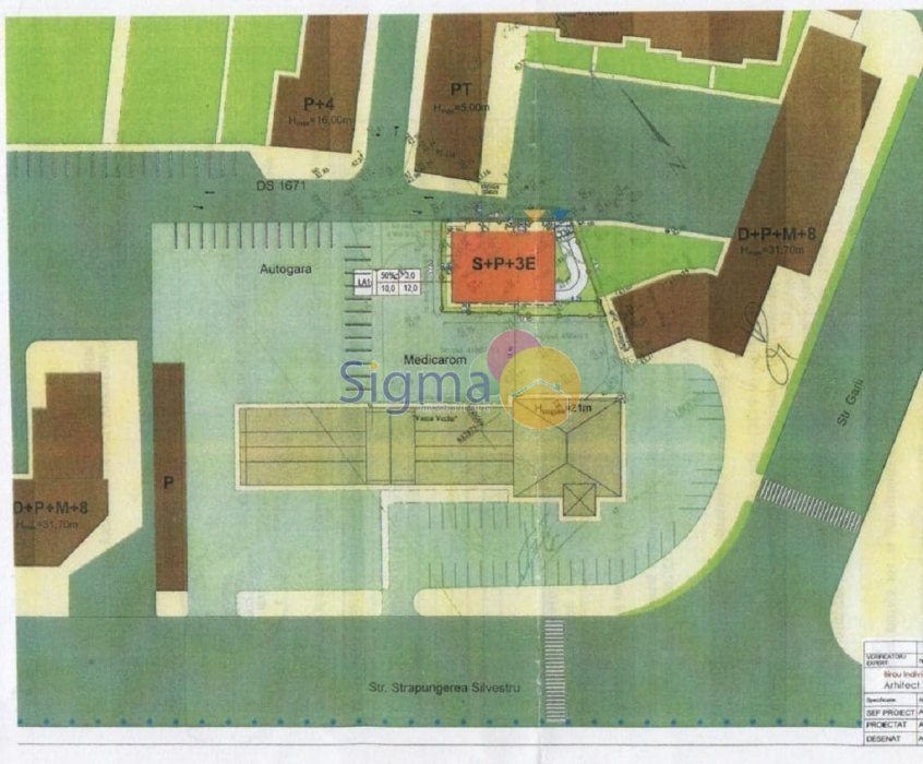 Teren de vanzare 500mp intravilan zona Garii centrale Iasi